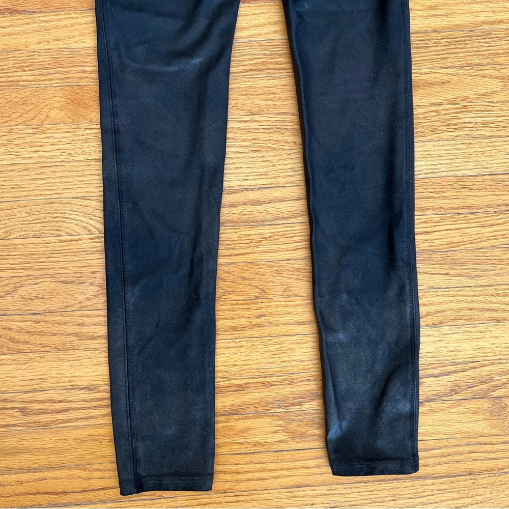 Spanx Black Faux Leather Leggings - Picture 13 of 14